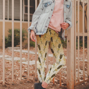 Legging Champanhe, Ano Novo Celebração Dourada