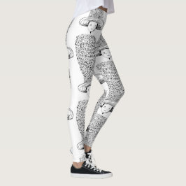 Legging Chapéu de Flor
