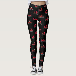 Legging Chapéu do papai noel do Natal do favorito do papa