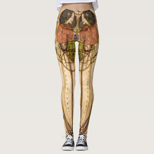 Legging Charles Rennie Mackintosh The Wassail (Frente)
