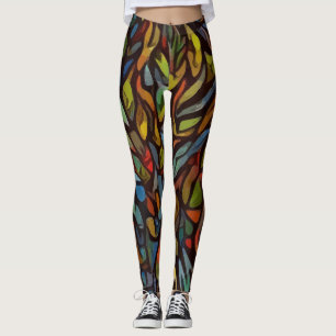 Legging Cheio das leguminosas
