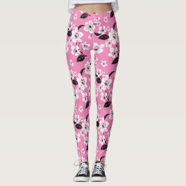 LEGGING CHERRY BLOSSOM - SAKURA (LITE PINK)