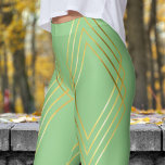 Legging Chic Pistachio Green Diamantes Padrão<br><div class="desc">Ace Your Look: Envergonhe o seu estilo com estas leggings com o tema das cartas! Apresentando designs ousados e intrincados, eles adicionam uma reviravolta divertida, mas sofisticada, ao seu visto casual. Confortável e chique, estas leggings são a combinação perfeita de estilo e sorte. Não espere... pega no teu par hoje...</div>