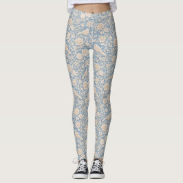Legging Chinoiserie Bird and Flower Seamless Pattern