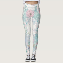 Legging chique sonhador pastel cola mosaico