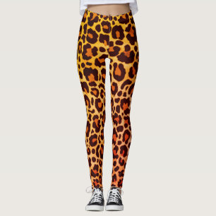 Legging Chita Impressão Animal Leopard Safari Trendy Leggi