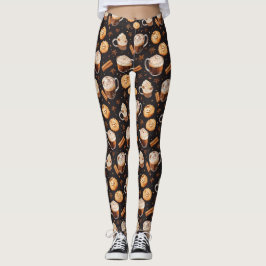 Legging Chocolate Café e Biscoitos