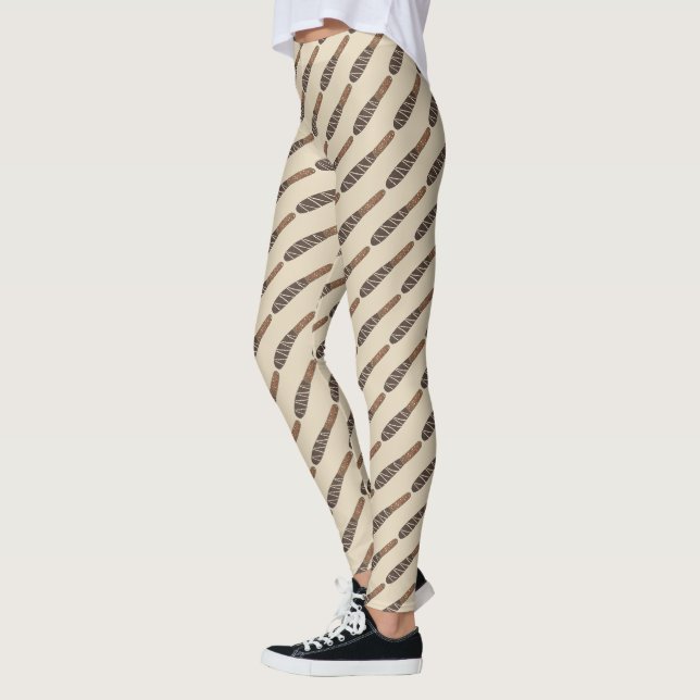 Legging Chocolate Coberto Pretzel Rods Dipped Pretzel Salg (Esquerda)