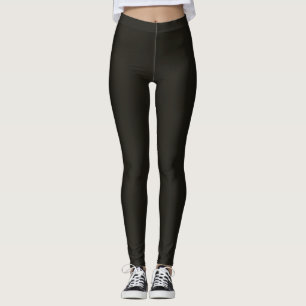 Legging Chocolate preto (cor sólida)