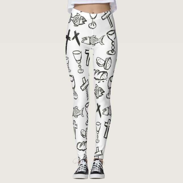 Legging Christian Pattern (Frente)