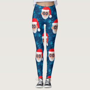 Legging christmukkah papais noeis emoji