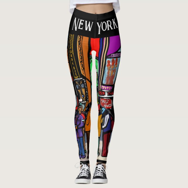 Legging Cidade Doxie Town - NOVA YORK (Frente)