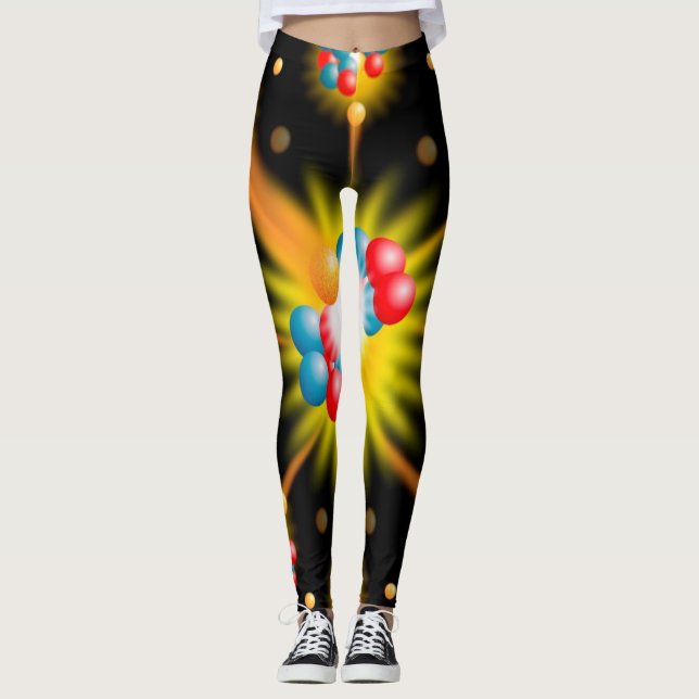 Legging Ciência de Fissão Nuclear (Frente)