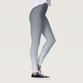 Legging Cinza Prata Profundo a Tons Claros