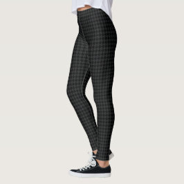 Legging Cinza Preta e Carvão