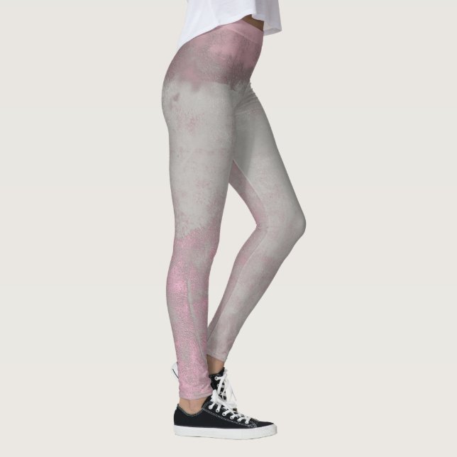 Legging Cinza Rosa Russa Nr42 (Direita)