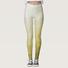 Legging Cinza Yellow ombre Mesh legal e elegante Padrão