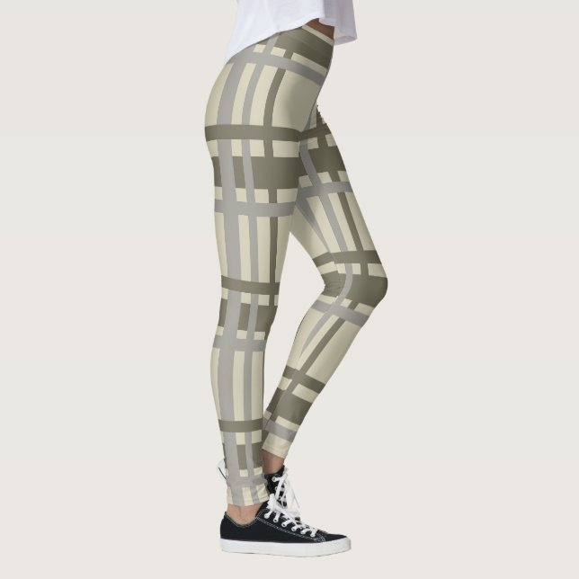 Legging cinzas e nata xadrezes (Direita)