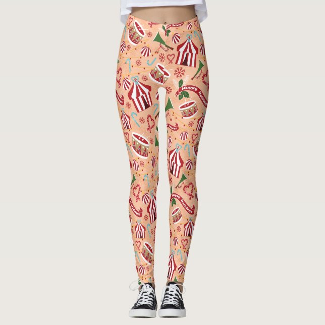 Legging Circo de Natal (Frente)