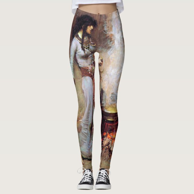 Legging Círculo Mágico, John William Waterhouse (Frente)