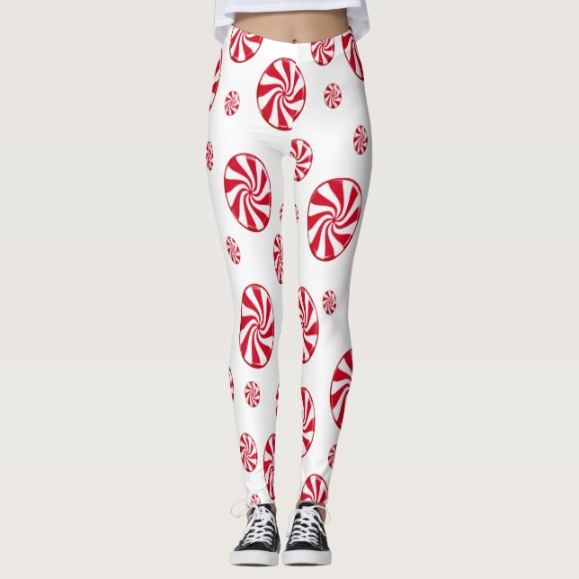 Legging Círculo vermelho (Frente)