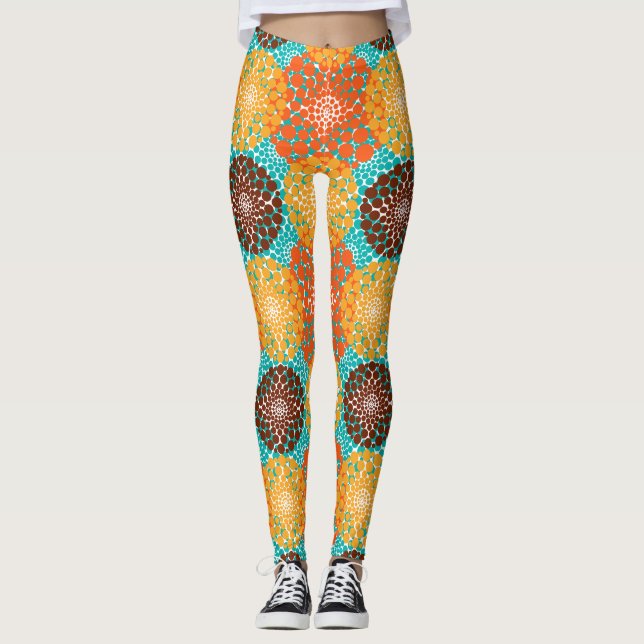 Legging Círculos com Spotting (Frente)