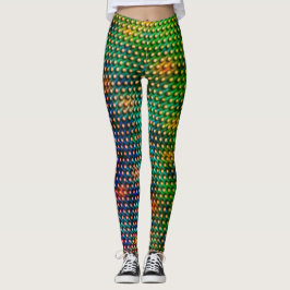 Legging Círculos de desenho que se parecem com esferas ou