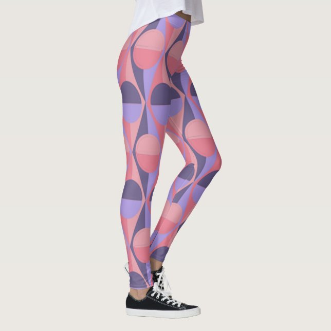 Legging Círculos e triângulos do Art Deco (Direita)