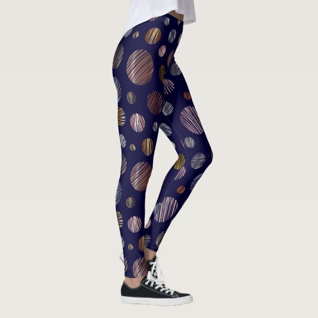 Legging Círculos metálicos (Direita)
