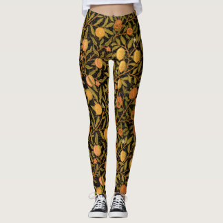 Legging Citrino do ~ de William Morris em caneleiras