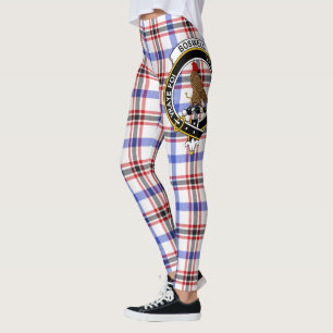 Legging Clã Boswell Brasão Moderno Tartan Mulheres Scotste