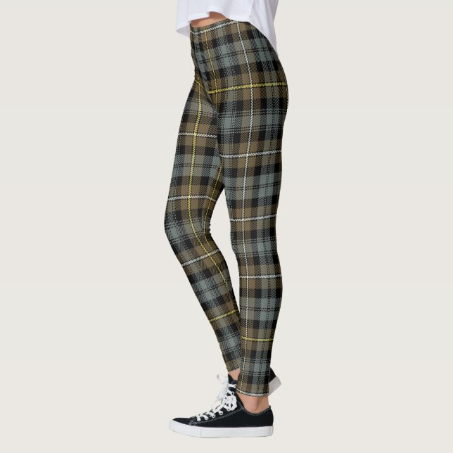 Legging Clã Campbell Argyll Scotstee Tartã Desbotada pelo  (Esquerda)