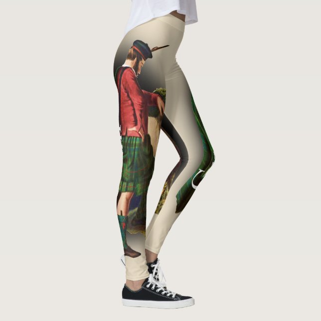 Legging Clã escocês Gunn por R.R. McIan (Direita)