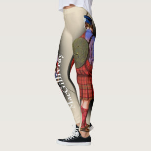 Legging Clã escocês MacGillivray por R.R. McIan