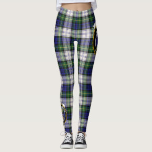 Legging Clã Gordon Scotstee Traje Moderno Brasão Tartan