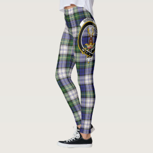 Legging Clã Gordon Scotstee Vestuário Moderno Brasão Tarta