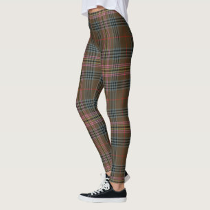 Legging Clã Kennedy Scotstee Tartan Temperado para Mulhere