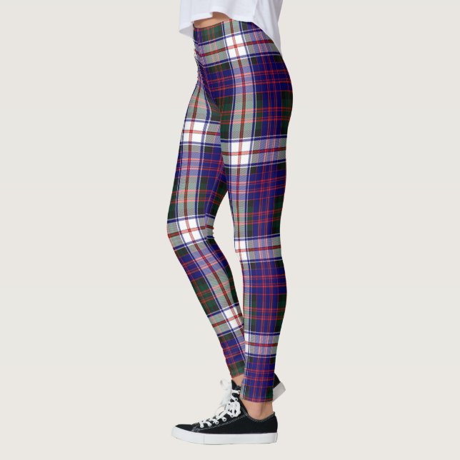 Legging Clã MacDonald Tecido Escocês Moderno Vestido Scots (Esquerda)