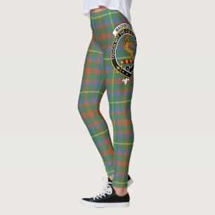Legging Clã MacKintosh Caça Brasão Antigo Scotstee