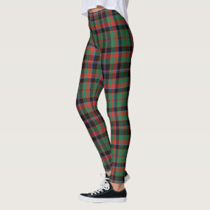 Legging Clã Scotstee Cumming Caça Tecido Antigo Feminino