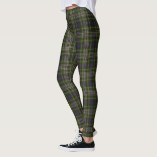 Legging Clã Scotstee Davidson Tulloch Vestido Tartan Mulhe