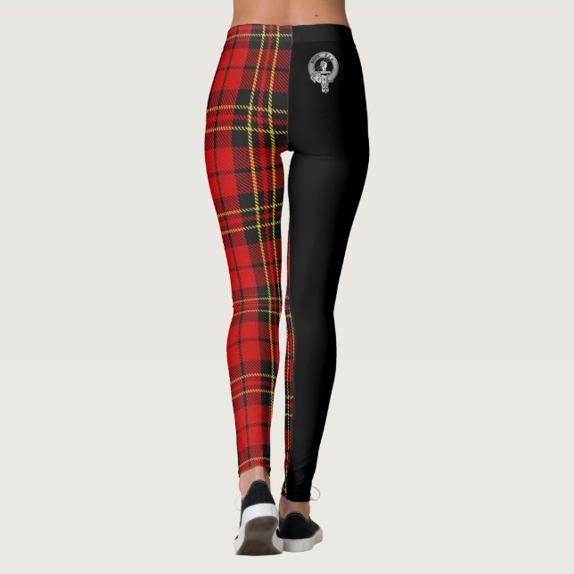 Legging Clan Brodie Crest & Tartan (Verso)