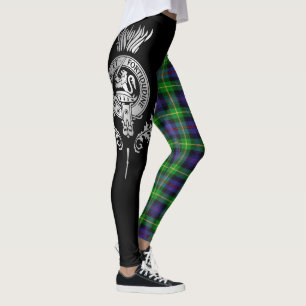 Legging Clan Farquharson Crest & Tartan