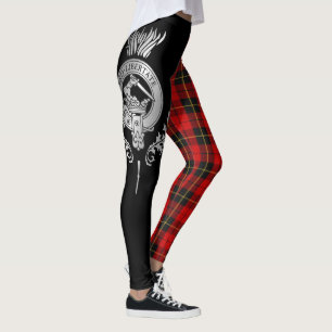 Legging Clan Wallace Crest & Tartan