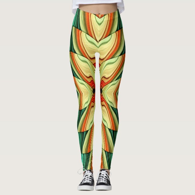 Legging Clássico multicolor trendy "Ratti_Creative_Arts" (Frente)
