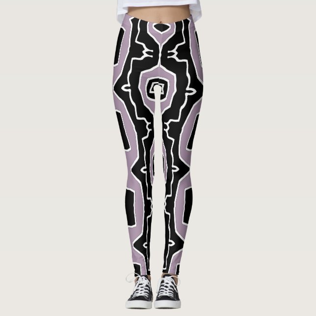 Legging Clássico multicolor trendy "Ratti_Creative_Arts" L (Frente)