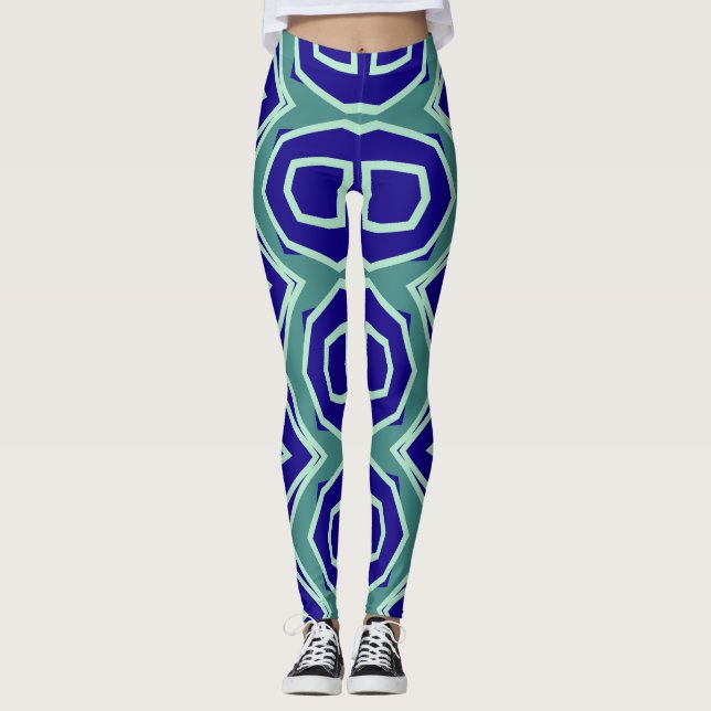 Legging Clássico multicolorido moderno "Ratti_Creative_Art (Frente)