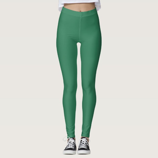 Legging Clássico Verde Escuro (Frente)