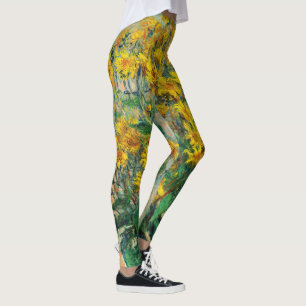 Legging Claude Monet - Jerusalem Artichoke Flowers
