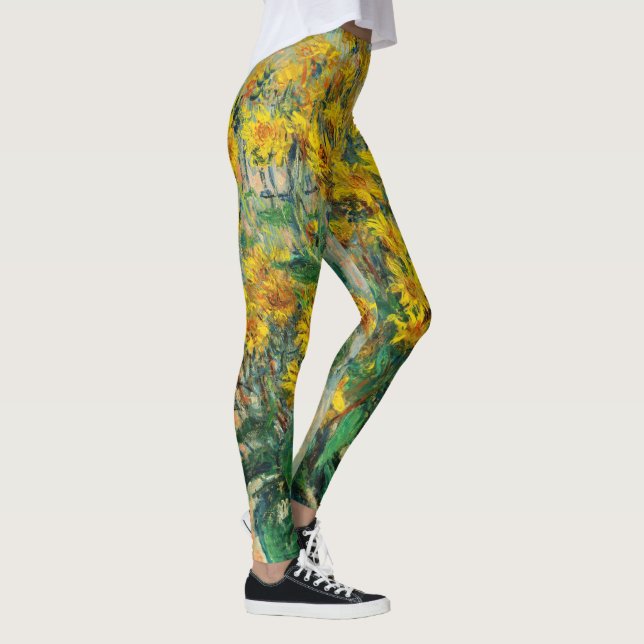 Legging Claude Monet - Jerusalem Artichoke Flowers (Direita)